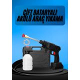 Shopwave Akülü Oto Araç Yıkama Yüksek Basınçlı Araba Yıkama Makinesi Şarjlı