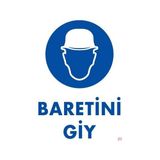 Shopwave Baret Giy Uyarı Levhası 25X35 Kod:23