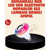 Shopwave Bluetooth Bağlantılı RGB LED Ampul – Şık ve Fonksiyonel