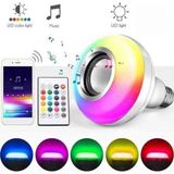 Shopwave Bluetooth Hoparlör Akıllı Rgb Led Işık Renk Değiştirme Ses Bombası Ampül Görünümlü