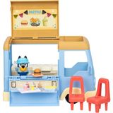 Shopwave Bluey Oyun Seti, Katlanabilir Atıştırmalık Arabası, Yemek Alanı Sandalyeli Bir Kafeye Dönüşür, Ö - (ClearEyelets)Black-RadiantOrchid
