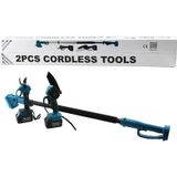 Shopwave BN-5 CORDLESS TOOLS LTJ-6A ZZ-01 2 PCS SET 6" BUDAMA DAL KESME TESTERE=ŞARJLI--YAĞSIZ - ZİN