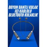 Shopwave Boyun Bantlı Sd Kart Girişli Yüksek Perfomanslı Bluetooth Kulaklık - Çok Renkli