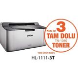 Shopwave Brother HL-1111-3T Mono Lazer Yazıcı (3 Tam Dolu Toner) - Çok Renkli