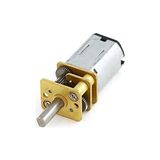 Shopwave China 6V 12MM 200 Rpm Redüktörlü Mikro Dc Motor - 000-Siyah