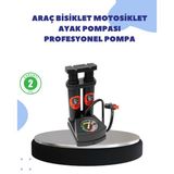 Shopwave Çok Amaçlı Ayaklı Lastik Pompası Yüksek Hassasiyetli