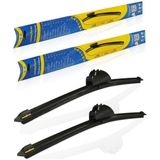 Shopwave Dacia Sandero 2008–2012 Mpv Için Supermute Silecek Biçak Seti (2'li Paket), 530 mm 500