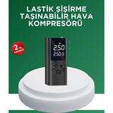 Shopwave Dijital Lastik Pompası Çok Amaçlı Taşınabilir Kompresör