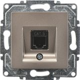 Shopwave Eqona Metallic Antrasit Numeris Telefon Priz(Cat3)(Acili)(Mkz) - 000-Siyah