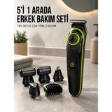 Shopwave Erkek Kişisel Bakım Seti Çok Amaçlı Sakal Vücut Burun Kulak Tıraş Makinesi - Çok Renkli