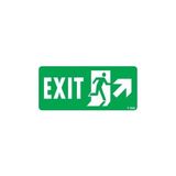 Shopwave Exit Sağ Yukarı Uyarı Levhası 17,5X25 KOD:959