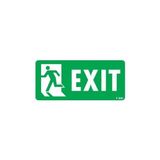 Shopwave Exit Sol Uyarı Levhası 17,5X25 KOD:950