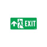 Shopwave Exit Yukarı Sol Ok Işaretli Uyarı Levhası 17,5X25 KOD:956