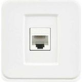 Shopwave Fantasy Misya Tekli Data Prizi (RJ45 Cat6), Beyaz - 000-Siyah