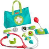 Shopwave Fisher-Price Doktor Seti Okul Öncesi Çağdaki 3 Yaş Üzeri Çocuklar Için 7 Parçadan Oluşan Fisher- - 0-Kahverengi - 0,60 x 19 x 29 cm