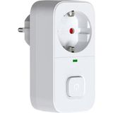 Shopwave Ftr-16 Akıllı Priz, 3680W, 250V/16A, Aşırı Akım Koruması, On/off Düğmeli, Beyaz, Duvar Tipi - 000-Siyah