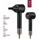 Shopwave Gri Bldc Turbo Motor Saç Kurutma - Şekil Makinesi 1500W 3-Kdm.hiz 4-Kdm.ısiayar=sicak-Ilik-Hafif-So