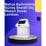 Shopwave Güneş Enerjili Hareket Sensörlü Duvar Lambası - Çok Renkli