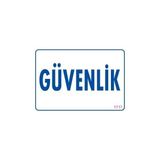 Shopwave Güvenlik Uyarı Levhası 17,5X25 KOD:1717