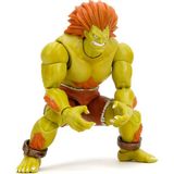 Shopwave Jada Street Fighter Ii Blanka Deluxe Aksiyon Figürü - 1:12 Ölçekli, Yüksek Mafsallı, Değiştirilebil - (ClearEyelets)Black-RadiantOrchid