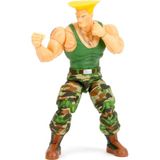 Shopwave Jada Street Fighter Ii Guile Aksiyon Figürü 1:12 Ölçek, 15,24 cm Boyunda, Değiştirilebilir Kaf - (ClearEyelets)Black-RadiantOrchid