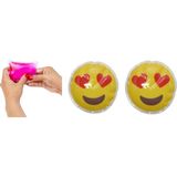 Shopwave Kalpli Emoji Şekilli Cep Sobasi,el Isitici,2 Adet Sicak Su Torbasi Pvc 9cm - --