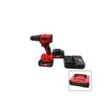 shopwave KÖMÜRSÜZ 36V - DARBELİ KIRMIZI ŞARJLI - YEDEK BATARYA - 5.0Ah PROF.MATKAP SETİ ÇANTALI F-136 (5047)