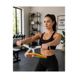 shopwave KRM Direnç Bantlı Kol Göğüs Omuz Egzersiz Aleti Evde Fitness Seti KRM