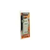 shopwave KRM İÇ KAPI ODA KİLİT 40MM ÇELİK GALVENİZ KAPLAMA GÖVDE PİRİNÇ - NİKEL MATERYALLER KTX-2239