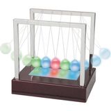 Shopwave LED Işıklı Newtons Balans Newton Beşiği Topları Bilye Büyük Boy (5047)