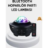 Shopwave LED Yıldızlı Projektör Galaxy Modlu Renk ve Parlaklık Ayarlı Gece Lambası