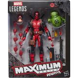 Shopwave Legends Maximum Series Deadpool Aksiyon Figürü, Deadpool Comics - (ClearEyelets)Black-RadiantOrchid