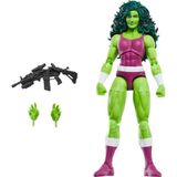 Shopwave Legends Series She-Hulk Comics Aksiyon Figürü - (ClearEyelets)Black-RadiantOrchid