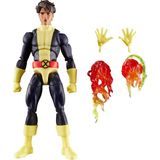 Shopwave Legends Series X-Men '97 Marvel's Sunspot Aksiyon Figürü - (ClearEyelets)Black-RadiantOrchid