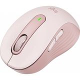 Shopwave Logıtech 910-006254, M650 Signature, Rose, Sağ El, USB Nano 2,4g Kablosuz, 4000DPI, Optik, 5 Tuşlu, 24AY Pil Ömrü, Sessiz Mouse - Belirtilmemiş
