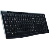 Shopwave Logıtech K270 Q Tr mm Klavye Kablosuz Siyah 920-003761 - Belirtilmemiş - Renkli
