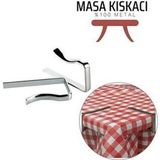 Shopwave Masa Örtüsü Klipsi - Metal Masa Kelepçesi Masa Örtüsü Sabitleyici 4 ADET
