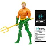 Shopwave Mcfarlane - Dc Direct Aquaman (Dc Classic) 7" Dijital Koleksiyonluk Aksiyon Figürü - (ClearEyelets)Black-RadiantOrchid