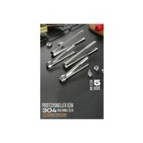 shopwave Mini 12.5 cm Buz Maşası - Şeker Limon Maşası Kokteyl Servis Maşası 5 li PAKET 304 Paslanmaz Çelik