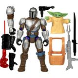 Shopwave Mixmashers Wars™ Mandalorian Grogu Özel Karıştır Birleştir Deluxe Aksiyon Figürü Seti - (ClearEyelets)Black-RadiantOrchid
