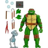 Shopwave Neca Teenage Mutant Ninja Turtles Michelangelo (Mirage Comics) Aksiyon Figürü - (ClearEyelets)Black-RadiantOrchid