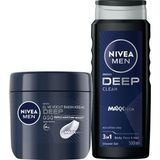 Shopwave Nivea Men Erkek El Vücut Bakım Kremi Deep Impact 400ML, Nemlendirici Nivea Men Deep Dimension