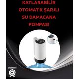 Shopwave Otomatik Şarjlı Damacana Pompası Ev Ofis Kamp Kullanım