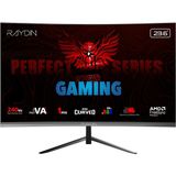 Shopwave Raydın MM24RFA-240HZ, 23.6", 1ms, 240Hz, Full Hd, Hdmı, Dp, Hoparlör, Va Led, R1650 Curved, Frameless, Freesync Gaming Monitör