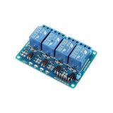 Shopwave Sanec 5V 4 Kanal Röle Modül - 000-Siyah