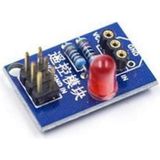 Shopwave Sanec Arduino Kızılötesi Uzaktan Kumanda Modülü - 000-Siyah