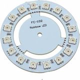 Shopwave Sanec WS2812B 16 Tur 5050 Rgb Full Renk LED Modülü - Arduino - 000-Siyah