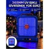 Shopwave Şarjlı Uv Işıklı Sinek Öldürücü Cihaz Mavi Elektrikli Sivrisinek Yok Edici