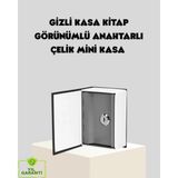 Shopwave Sözlük Görünümlü Gizli Kitap Kasa – Anahtarlı Metal Iç Kasa, Kompakt Boyut, Şık ve Güvenli Tasarım - Belirtilmemiş