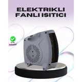 Shopwave Taşınabilir Fanlı Isıtıcı Elektrikli Termik Korumalı Oda Isıtıcı